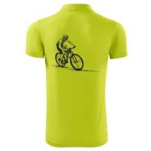 MTB kreslený cyklista MTB kreslený cyklista