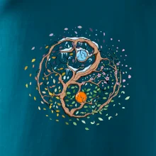 Yin & Yang strom - zima, leto