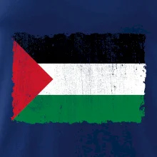 Palestína vlajka - odretá