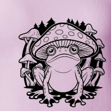 Goblincore čierna hubožaba Goblincore čierna hubožaba