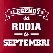 Legendy sa rodia v septembri