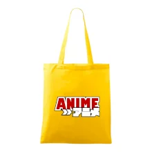 Anime nápis červený