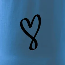 Srdce nekonečno na prsník