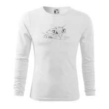 Mačka tvár kresba Mačka tvár kresba