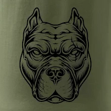 Americký stafordšírsky teriér hlava