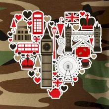 Britské srdce - objekty