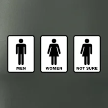 Men, woman, not sure (Hana-creative)