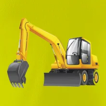 Bager bez nápisu spredu Bager bez nápisu spredu