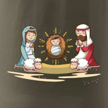 Ježiško v jasličkách