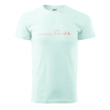 Poker EKG srdce červené