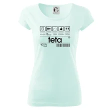 Čiarový kód - teta