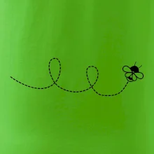 Dráha letu včely - slučka Dráha letu včely - slučka