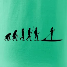 Evoluce paddleboard žena