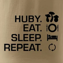 Huby Eat Sleep Repeat
