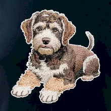 Lagotto romagnolo vyšívaný veľký