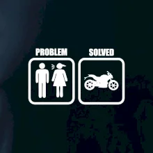 Problém cestná motorka