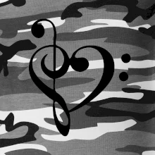 Husľový kľúč srdce Husľový kľúč srdce