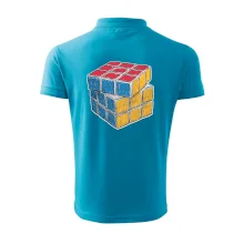 Rubikova kocka kreslená