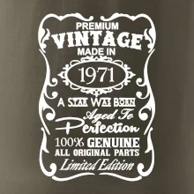 Vintage Etiketa - 1971