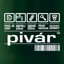 Čiarový kód - pivár Čiarový kód - pivár