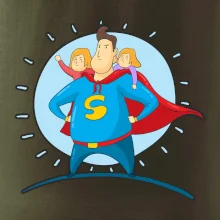 Ocko superman - dievča a dievča