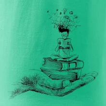 Čitateľ - ruka kreslená Čitateľ - ruka kreslená