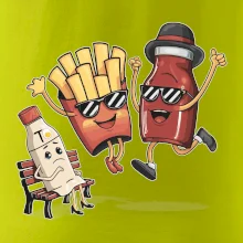 Súboj o hranolky kečup tatárka