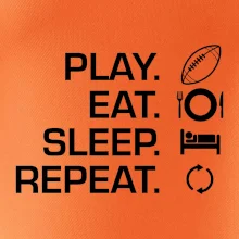 Play Eat Sleep Repeat americký fotbal