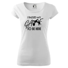 I paused my game to be here