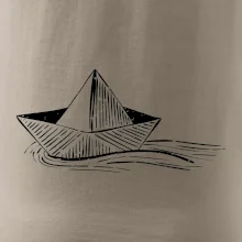 Letná romantika - papierová loďka