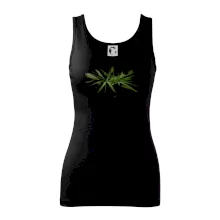 Ganja listy - makro Ganja listy - makro