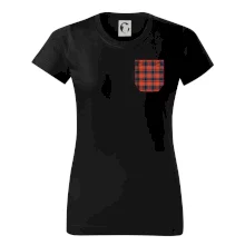 Flanelové triko červené