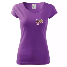 Folklór na prsníku sliepky