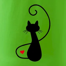 Zamilovaná mačka spredu