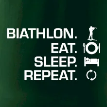 Biathlon Eat Sleep Repeat
