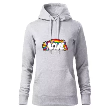 Love s dúhou v pozadí