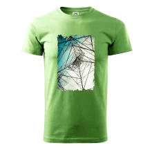 Farebné nebo - stožiare vysokého napätia