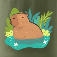 Kapybara vo vode Kapybara vo vode