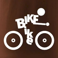 Bike nápis postava