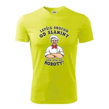 Lepšie brucho od slaniny ako hrb od roboty Lepšie brucho od slaniny ako hrb od roboty