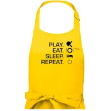 Stolný tenis - eat sleep Stolný tenis - eat sleep