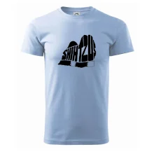 Shih-tzu - nápis v tele Shih-tzu - nápis v tele