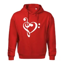 Husľový kľúč srdce Husľový kľúč srdce