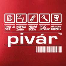 Čiarový kód - pivár Čiarový kód - pivár