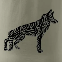 Nemecký ovčiak - tattoo