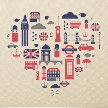 Anglicko symboly srdce