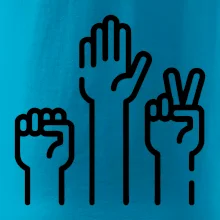 Kameň nožnice papier ikony