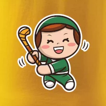 Ikona pozemný hokej chlapec / holka