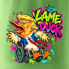 Trump lame duck graffiti