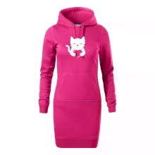 Mačka drží srdce Mačka drží srdce